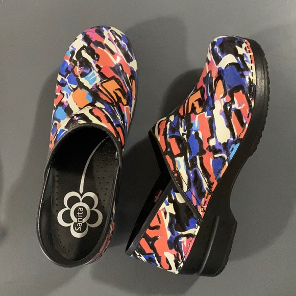 Sanita original professional multicolor clogs - Picture 1 of 4